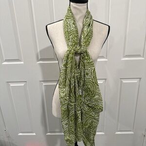 New | Rare! Akra the Label Woven Lea Print Modal Scarf/Hijab